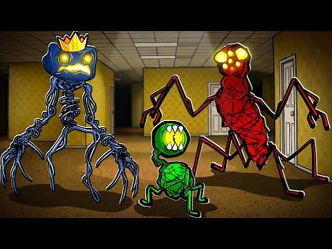 Rainbow BACTERIA FRIENDS Backrooms TRANSFORMATION! (Morph world leak)