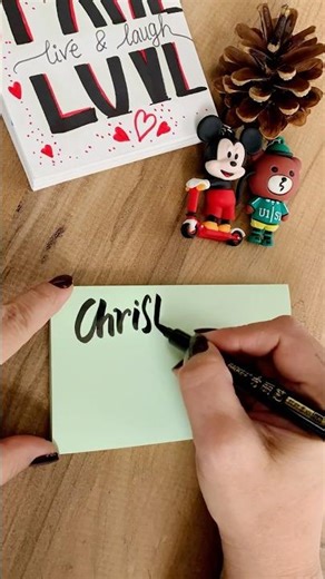 🎟️⭐️How to make Easy Playful Hand Lettering quotes? ❤️❤️#shorts #youtubeshorts #handlettering