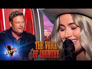 Legendary COUNTRY MUSIC Blind Auditions on The Voice 🤠