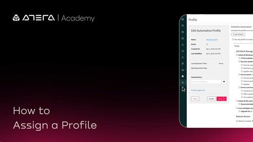 How to Assign a Profile | Atera Academy