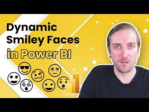 Adding Dynamic Smiley Faces to Power BI 😃 How to add Emojis with the HTML VizCreator visual
