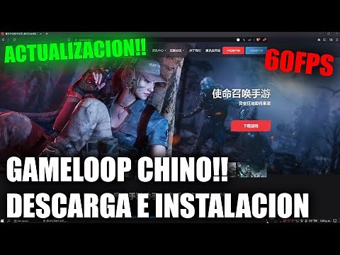 GAMELOOP CHINO!! COMO DESCARGAR E INSTALAR PARA COD MOBILE (60FPS) + RENDIMIENTO | VgamerYT