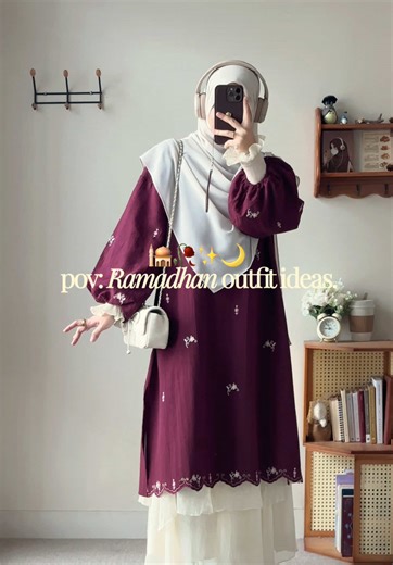 Stylish Tunic Raya & Ramadhan Outfits for Eid Celebrations