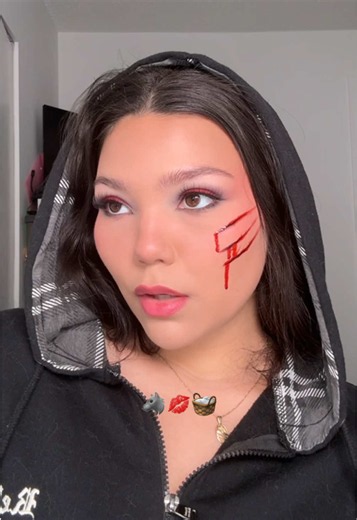 Little Red Riding Hood Halloween Makeup Idea 🐺💋🧺