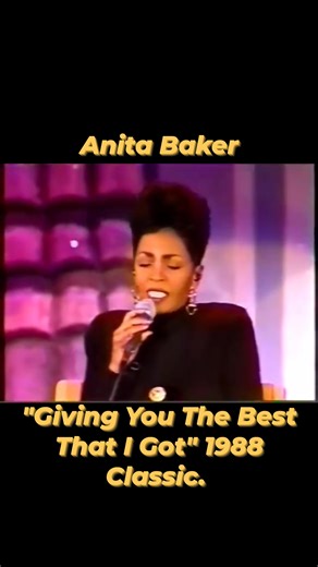 6.6K reactions · 1K shares | On This Day October 17, 1988, 37 Years Ago - American R&B/soul singer Anita Baker released her third album "Giving You the Best That I Got." The album earned Baker three Grammy Awards and three Soul Train Music Awards. One of my top notch Anita Baker's Album. A Collector's item. | Femi Ajibode | Facebook