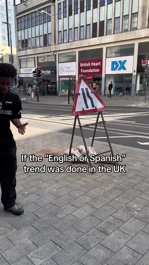 Excuse Me, English or Spanish? Funny UK Trend!