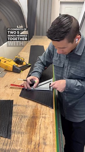 This is basically home-made siding made out of aluminum coil. Though it takes a while to make, it allows for a finish that will last for years as seen in the video. The first project shown had 12’ pieces at the tallest point in the gable. We’ve gone through many temperature changes and lots of 65 mph wind storms over the last decade. One builder I work with liked using this siding detail to separate gables from the horizontal siding. The nice part of this method is that there’s very little waste