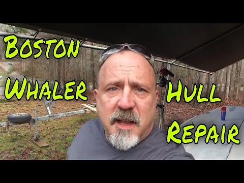 Hull Restoration and Damage Repair - Boston Whaler Restoration - part 12
