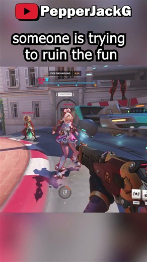 There is always someone trying to ruin the fun! #overwatch #ow #sillymoments