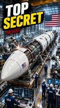 Inside America's Rocket Engine Factory 🚀 | How Powerful Rocket Engines Are Built #Shorts