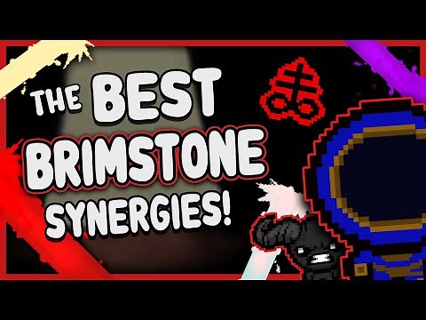 The BEST BRIMSTONE SYNERGIES in the Binding of Isaac: REPENTANCE!