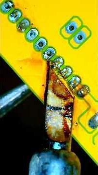 how to use soldering iron. #soldering #solderingiron #solderingtips #diyelectronics