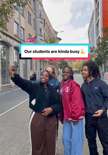 When you study at a 5x University of the Year, being busy means making the most of our award-winning employability services, outstanding facilities and gold-rated teaching ✨ #NottinghamTrent #UniTok #NTU #Nottingham