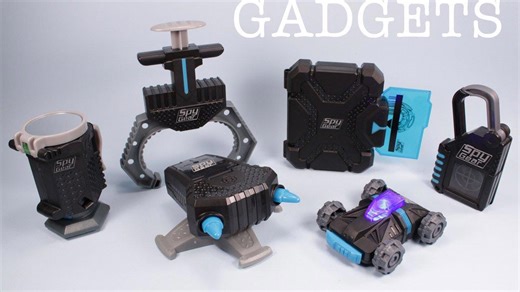 Mcdonalds Happy Meal Spy Gear Toys 2013 Complete Set Review