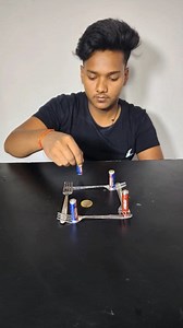 battery and coin magic 😱 #diy #lifehacks #experiment #sahil | sahil.expriment