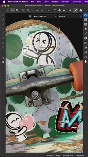 Easy Custom Stickers with Substance Painter