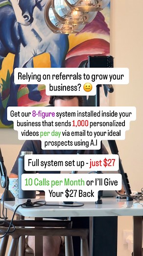 B2B Business Owners - Get a cold email system built inside your business for just $27! After generating 8-figures from cold email…I’ve discovered there’s a BRAND NEW way to generate leads and clients that’s generating 6X the normal results compared to the ‘old broken’ way of lead generation. It's called the Silent Signal Cold Email System and it’s what we’ll build inside your business, completely done for you - for just $27. So what is this magical system and why does it work so much better? Wel