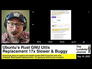 Ubuntu's Rust GNU Utils Replacement 17x Slower & Buggy