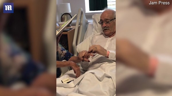 Man with terminal cancer gets married in Worcestershire hospital