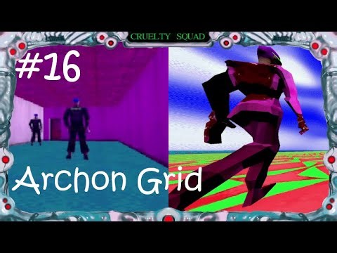 Let's Play Cruelty Squad Part 16 - Archon Grid - 1st Ending