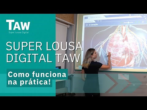 TAW NA PRÁTICA: confira como funciona a super lousa!