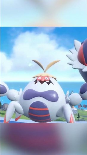 SHINY EVOLUTION: Crabrawler to Crabominable Pokemon Scarlet Violet