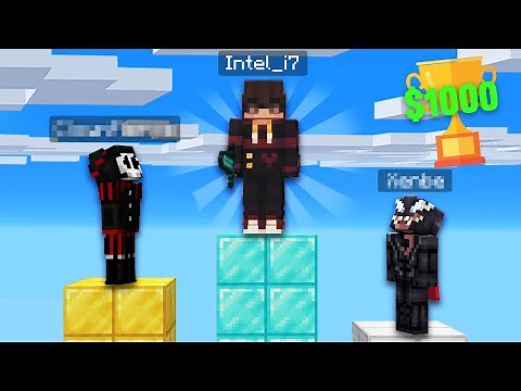 How I Won A $1000 MINECRAFT TOURNAMENT