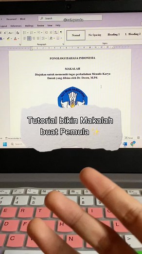 Tutorial Lengkap Membuat Makalah untuk Pemula