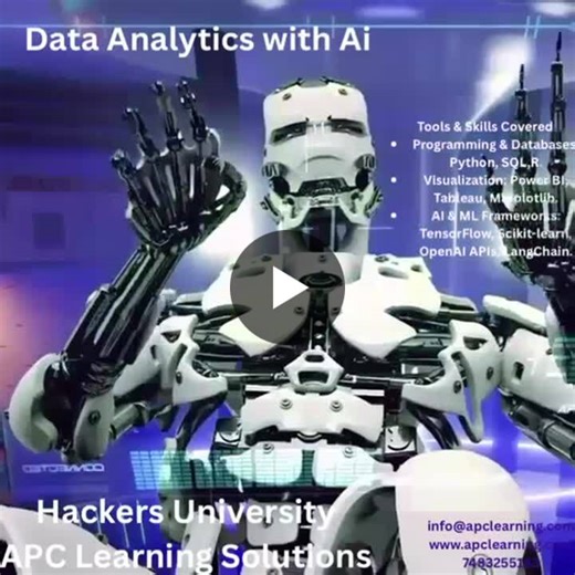 #dataanalytics #artificialintelligence #machinelearning #businessintelligence #datadriven #hackersuniversityapclearningsolutions #hackersuniversityapclearningsolutions… | Hackers University APC Learning Solutions,