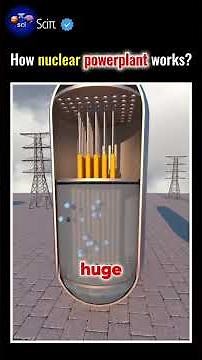 how nuclear power plant works #nuclearpowerplant #powerplant