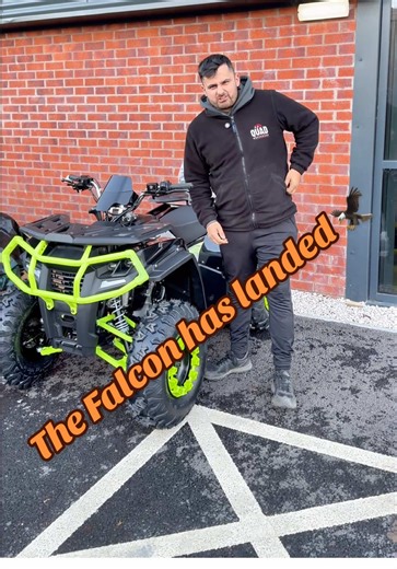 The Falcon Has Landed 🦅 #quadbike #quadwarehouse