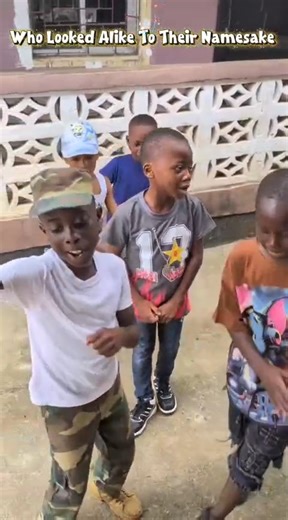 Good to see the little ones taking after the names of Liberian musical stars and not foreigners. The guys introduced themselves as Bucky Raw , JZyNo , S.I.O , 1030, and King Dennis. Be Real, who resembles their namesake? Video Credit: Julius Jeh | My Lib Songs Website
