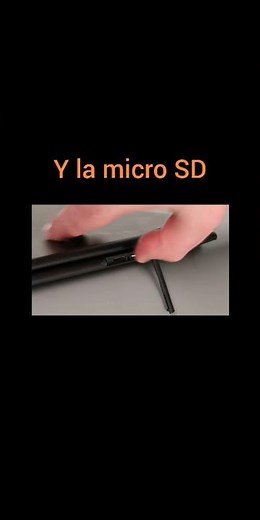 como insertar la tarjeta SD y SIM en Lenovo Tablet Tab 4 8 Plus 10