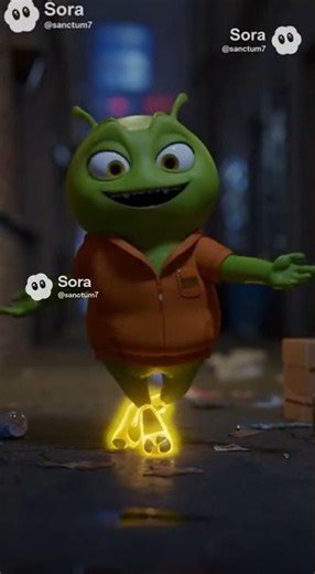 👽Alien Finds Golden Ballet Shoes… This Happens 🩰(4) #funny #humor #serial #alien #cartoon #3iatlas