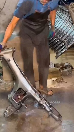 Motorcycle Frame Manufacturing | All process
