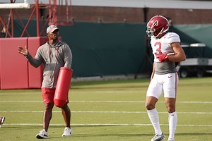 Alabama wide receivers coach Holmon Wiggins leaving for Texas A&M