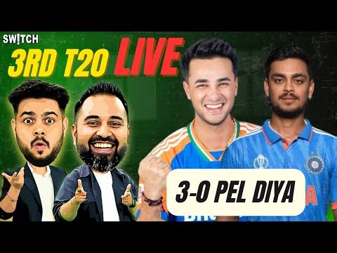 India Wins 3-0 | India Vs New Zealand 3rd T20 | Abhishek Sharma 50 of 14