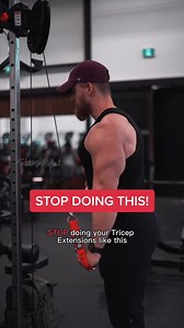 348K views · 1.3K reactions | Cable Tricep Extensions - A few things to consider: 1. Make sure the cable is aligned with your working arm. 2. Stand close to the pulley as this will generally allow you to generate as much force and overload the Tricep much more. 3. Keep shoulder lovked and stable the entire time. As you extend, think about extending your hand behind you. - #gymtiktok #GymTok #triceps #tricepsworkout #armworkout #gymtips | Petermiljak | Facebook