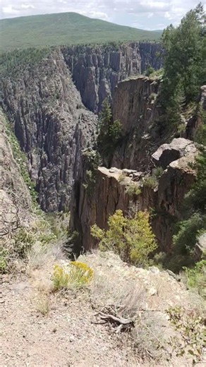 Black Canyon National Park- Gunnison,Colorado. #amazing #hiking #fun #travel #retiredandroadtripping