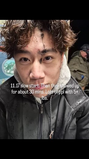 11.17. Slow start but they showed up for awhile. | Joe Kim