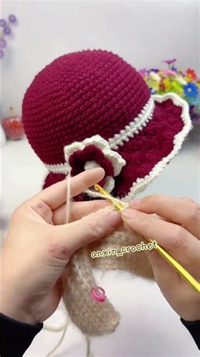 Easy to crochet a hat #crochethat#crochettutorial