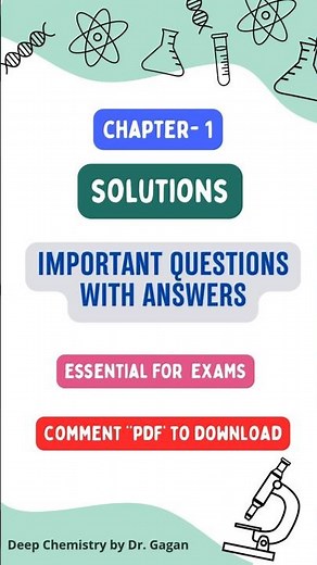 Solutions– Class 12 Chemistry Most Important Questions & Answers | NCERT | CBSE 2026