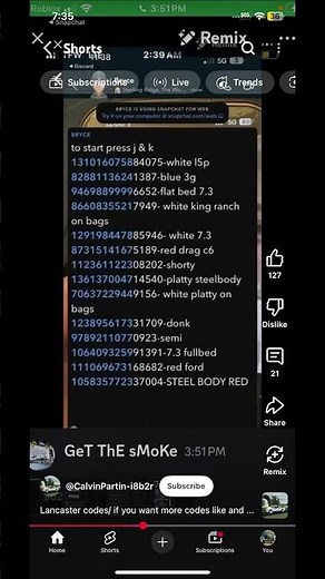 Here’s Lancaster code for y’all