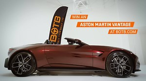 Win an Aston Martin with BOTB. All cars come with £50,000 cash in the boot. Be the next winner - enter today. | BOTB