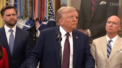 Trump says video of object tossed out of window was "probably A.I."—after White House implied otherwise. https://time.com/7313902/white-house-video-window/?utm_source=facebook&utm_medium=social&utm_campaign=editorial&utm_content=020925 | TIME