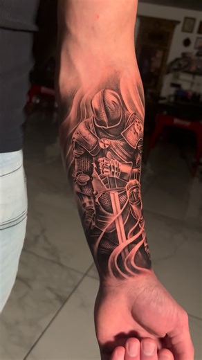 Ben Vega on Instagram: "Knight. #ink#tattoo#lasvegas"