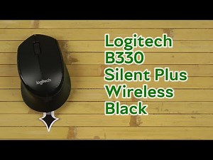 Розпаковка Logitech B330 Silent Plus Wireless Black