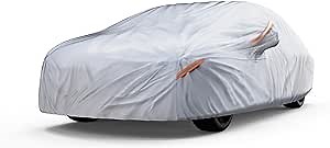 Waterproof All Weather Car Cover Compatible with 2022-2025 Ford Maverick, Heavy Duty Outdoor/Indoor Protection, Max Protection from Sun Rain Wind & Snow