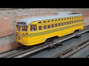 New arrival: Corgi diecast Cincinnati PCC streetcar 1/50th scale