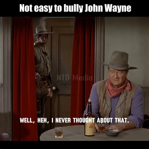 Not easy to bully John Wayne | Humour_drole